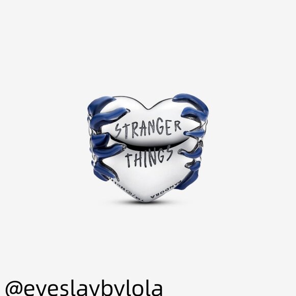 Pandora Stranger Things Glow-in-the-dark Heart Charm - Picture 6 of 7